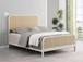 Lanewood - Open Cane Rattan Metal Eastern King Bed - White