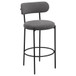 Viola - Boucle Upholstered Bar Chair (Set of 2) - Gray