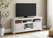 Payne - 60" TV Stand Media Console - Distressed White