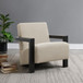 Fitzroy - Boucle Upholstered Accent Arm Chair - Latte