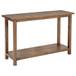 Payne - Wood Entryway Sofa Console Table - Distressed Brown