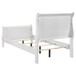 Louis Philippe - 5 Piece Twin Bedroom Set - White