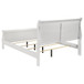Louis Philippe - 4 Piece Eastern King Bedroom Set - White