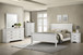 Louis Philippe - 5 Piece Queen Bedroom Set - White