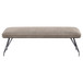 Dodson - Fabric Upholstered Dining Bench - Taupe