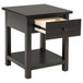 Payne - 1-Drawer Wood End Table With Shelf - Java