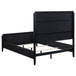 Brookmead - 4 Piece Upholstered Eastern King Bedroom Set - Black