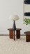 Dale - Round Solid Mango Wood Side End Table - Brown