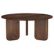 Dale - Round Solid Mango Wood Coffee Table - Brown