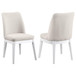 Carissa - Upholstered Dining Side Chair (Set of 2) - Beige