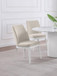 Carissa - Upholstered Dining Side Chair (Set of 2) - Beige