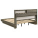 Fenwick - 4 Piece Eastern King Bedroom Set - Gray Oak