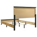 Kaywood - Full Panel Bed - Natural Pine