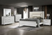 Marmore - 5 Piece Eastern King Bedroom Set - White