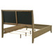 Granada - Upholstered California King Panel Bed - Natural Pine