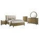 Granada - 5 Piece Eastern King Bedroom Set - Natural Pine