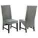 Barrand - Upholstered Dining Side Chair (Set of 2) - Gray