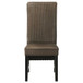 Barrand - Upholstered Dining Side Chair (Set of 2) - Chocolate
