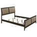 Wilkes - Upholstered Eastern King Bed - Dark Cocoa