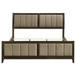 Wilkes - Upholstered Eastern King Bed - Dark Cocoa