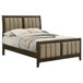 Wilkes - Upholstered Full Bed - Dark Cocoa