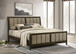 Wilkes - Upholstered California King Bed - Dark Cocoa