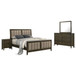 Wilkes - 4 Piece California King Bedroom Set - Dark Cocoa