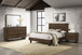 Glenwood - 4 Piece Queen Bedroom Set - Warm Brown