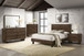 Glenwood - 5 Piece Queen Bedroom Set - Warm Brown