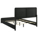 Cavelle - 5 Piece Eastern King Bedroom Set - Black