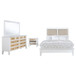 Bexhill - 4 Piece California King Bedroom Set - White
