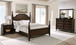 Andover - 4 Piece California King Bedroom Set - Dark Oak