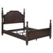 Andover - 4 Piece California King Bedroom Set - Dark Oak