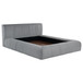 Wilshire - Upholstered Queen Platform Bed - Gray