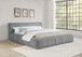 Wilshire - Upholstered Eastern King Platform Bed - Gray