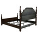 Andover - 4 Piece Eastern King Bedroom Set - Dark Oak