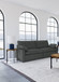 Collins - Modular Power Loveseat - Dark Gray