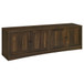 Laughlin - 3 Piece Entertainment Center TV Stand - Dark Pine