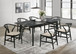 Crestmont - 7 Piece Extension Leaf Dining Table Set - Black