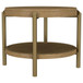 Arini - 2 Piece Round Coffee And End Table Set - Sand Wash