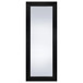Cadence - Tempered Glass Full Length Standing Mirror - Black Oak