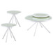 Briggs - 3 Piece Round Coffee And End Table Set - White