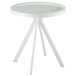 Briggs - 3 Piece Round Coffee And End Table Set - White