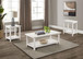 Payne - 3 Piece Coffee And End Table Set - Distressed White