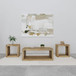 Benton - 3 Piece Solid - Mango Coffee And End Table Set - Natural