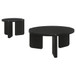 Cordova - 2 Piece Solid Wood Coffee And End Table Set - Black