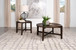 Cota - 2 Piece Solid Wood Coffee And End Table Set - Dark Brown