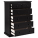 Sumerlin - 6-Drawer Bedroom Chest Of Drawers - Black