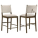 Ottowa - Upholstered Counter Side Chair (Set of 2) - Brown