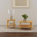 Camillo - 2 Piece Round Coffee And End Table Set - Maple